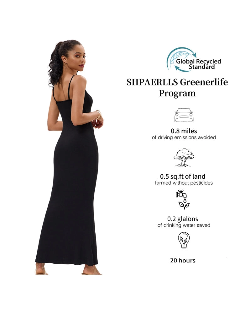 2-in-1 Shaping Bodycon Dress with Built-In Shapewear