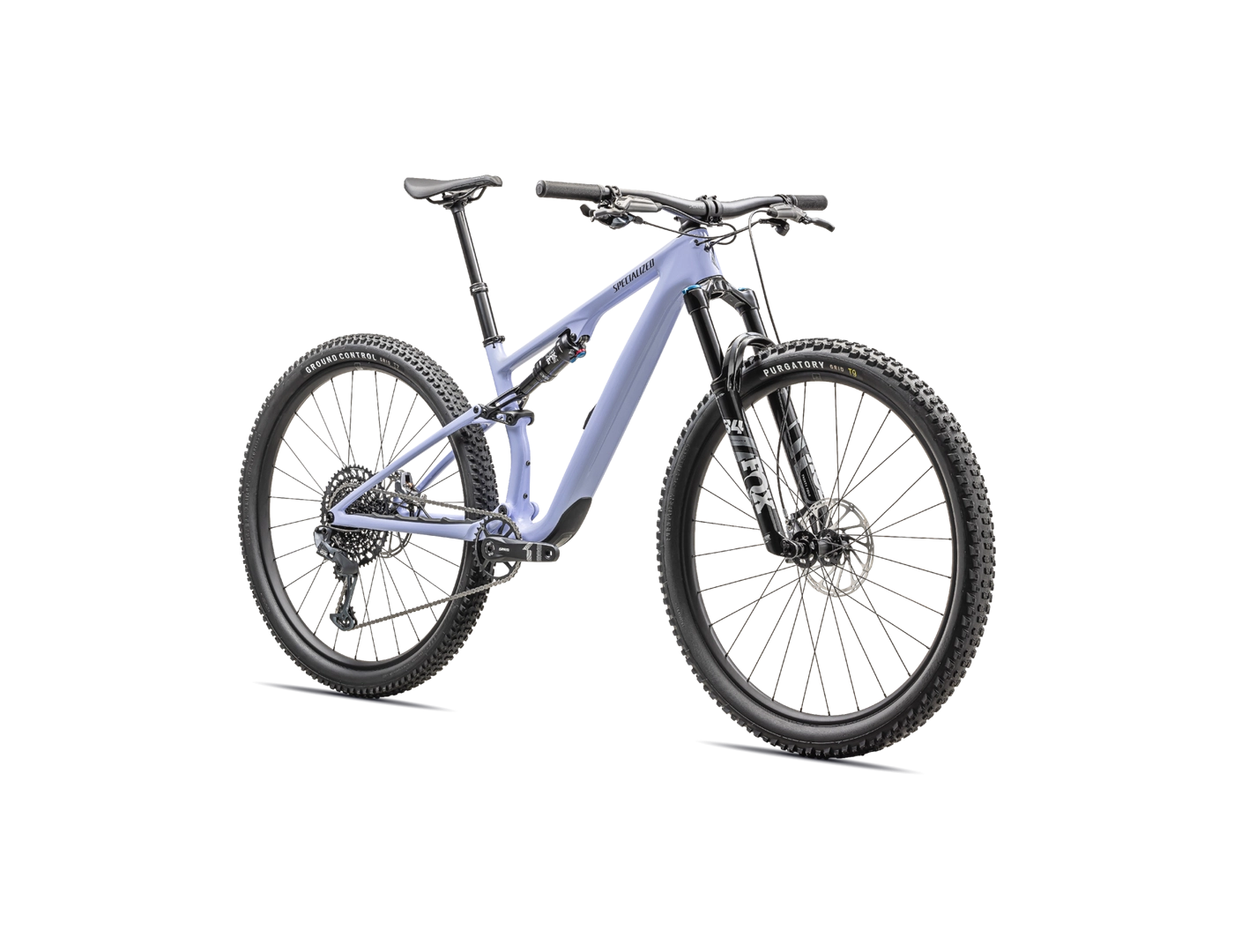 2024 Specialized EPIC 8 Evo Comp Mountain Bike - X-Large, Gloss Purple Inidigo/Midnight Shadow