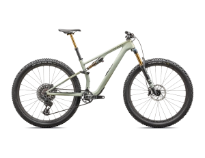 2024 Specialized EPIC 8 Evo Pro Mountain Bike - Small, Satin Forest Green/Spruce/Metallic Spruce