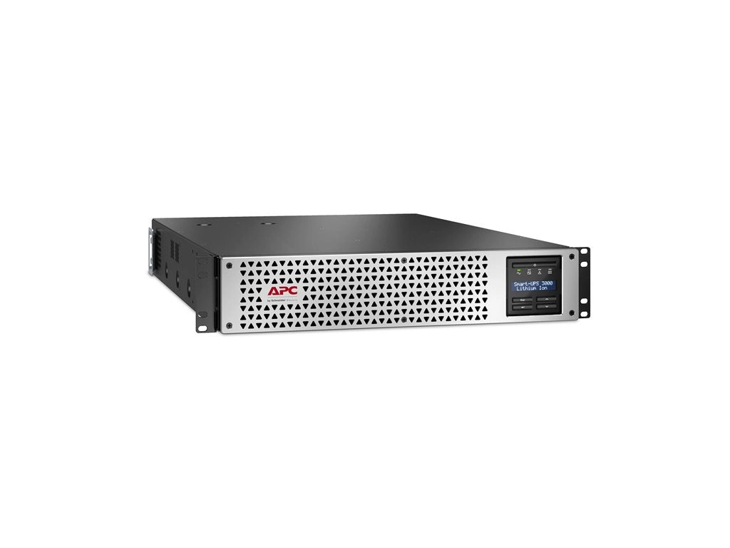 APC Smart-UPS SMT - UPS (rack-mountable) - line interactive, lithium-ion, SmartConnect port, Network Card, AVR, LCD - AC 110/120/125 SMTL3KRM2UCLNC