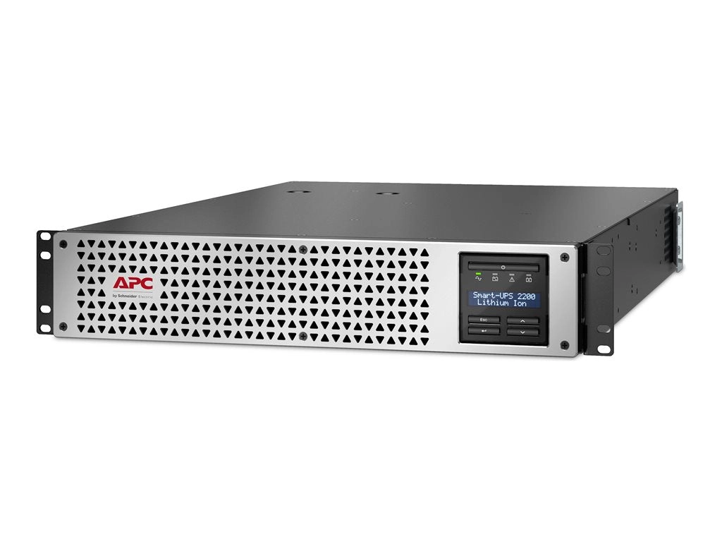 APC Smart-UPS - UPS (rack-mountable) - line interactive, lithium-ion, SmartConnect port, Network Card, AVR - AC 110/120/125 V SMTL2K2RM2UCLNC