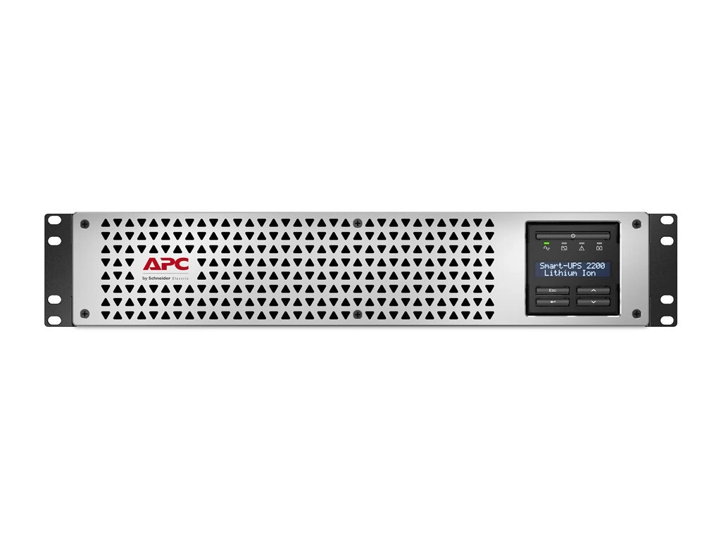 APC Smart-UPS - UPS (rack-mountable) - line interactive, lithium-ion, SmartConnect port, Network Card, AVR - AC 110/120/125 V SMTL2K2RM2UCLNC