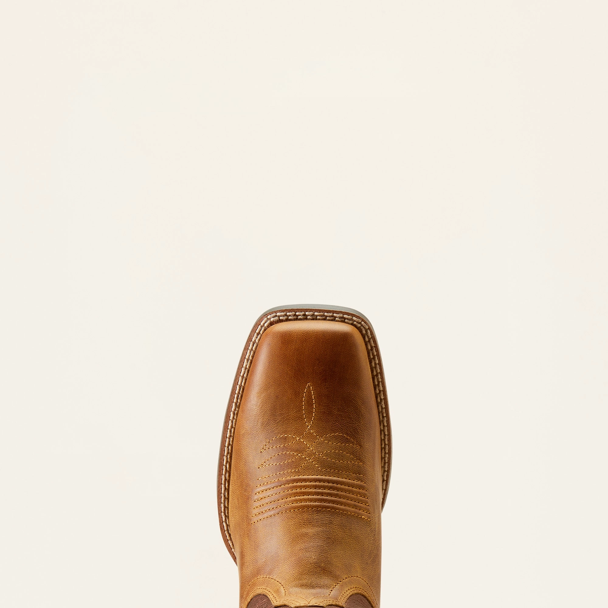 Ariat Ladies 10051066 Round Up Ruidoso Western Boots in Pearl/Burnished Chestnut