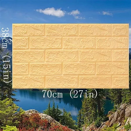 Background Wall Paper Wall Stickers 38x70xm x 10PCS