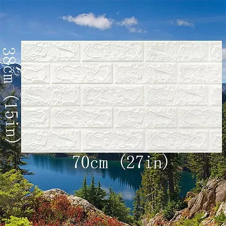 Background Wall Paper Wall Stickers 38x70xm x 10PCS