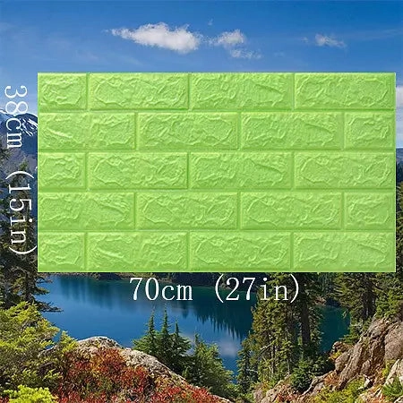 Background Wall Paper Wall Stickers 38x70xm x 10PCS