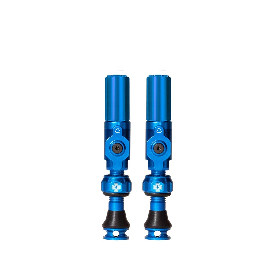 Big Bore Hybrid Tubeless Valve 60mm Pair - Blue