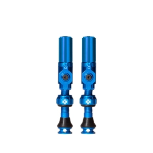 Big Bore Hybrid Tubeless Valve 65mm Pair - Blue