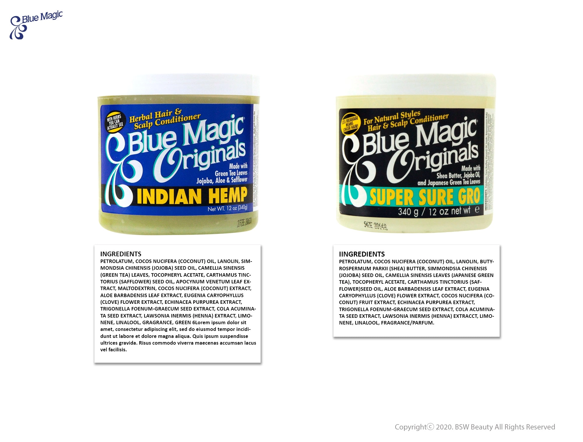 BLUE MAGIC HAIR & SCALP TREATMENT