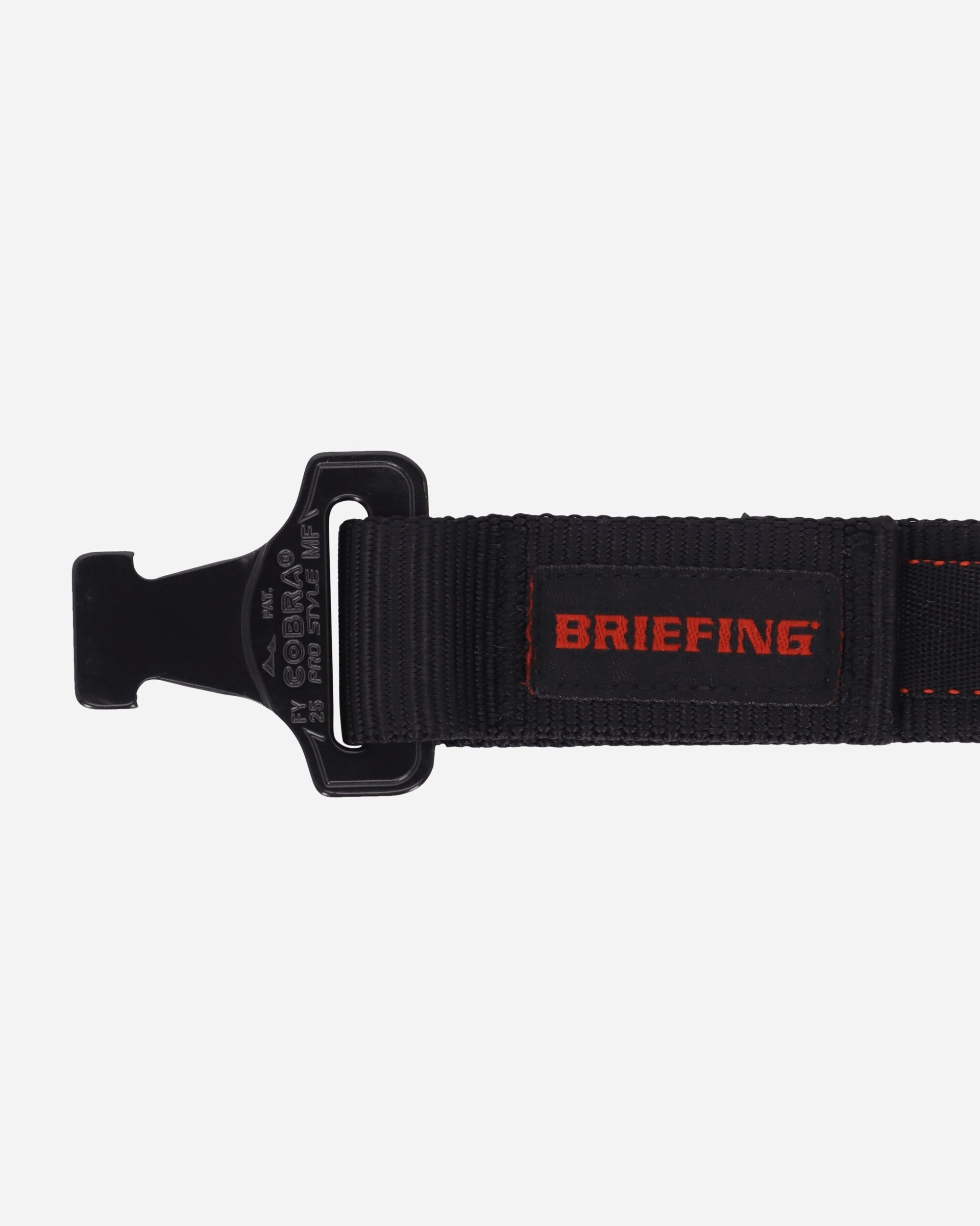 BRIEFING Cobra Buckle Belt Black