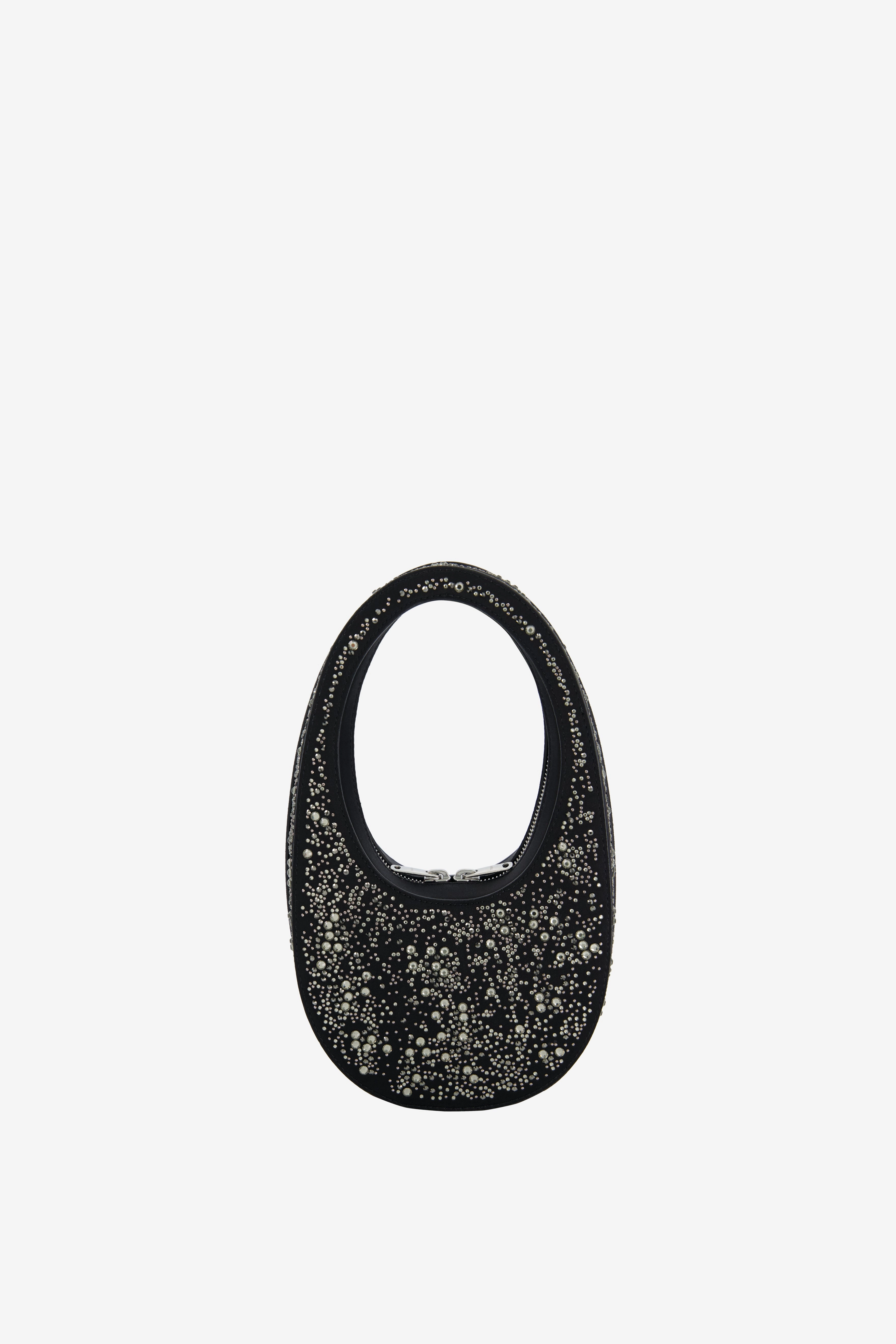 Crystal-Embellished Mini Swipe Bag