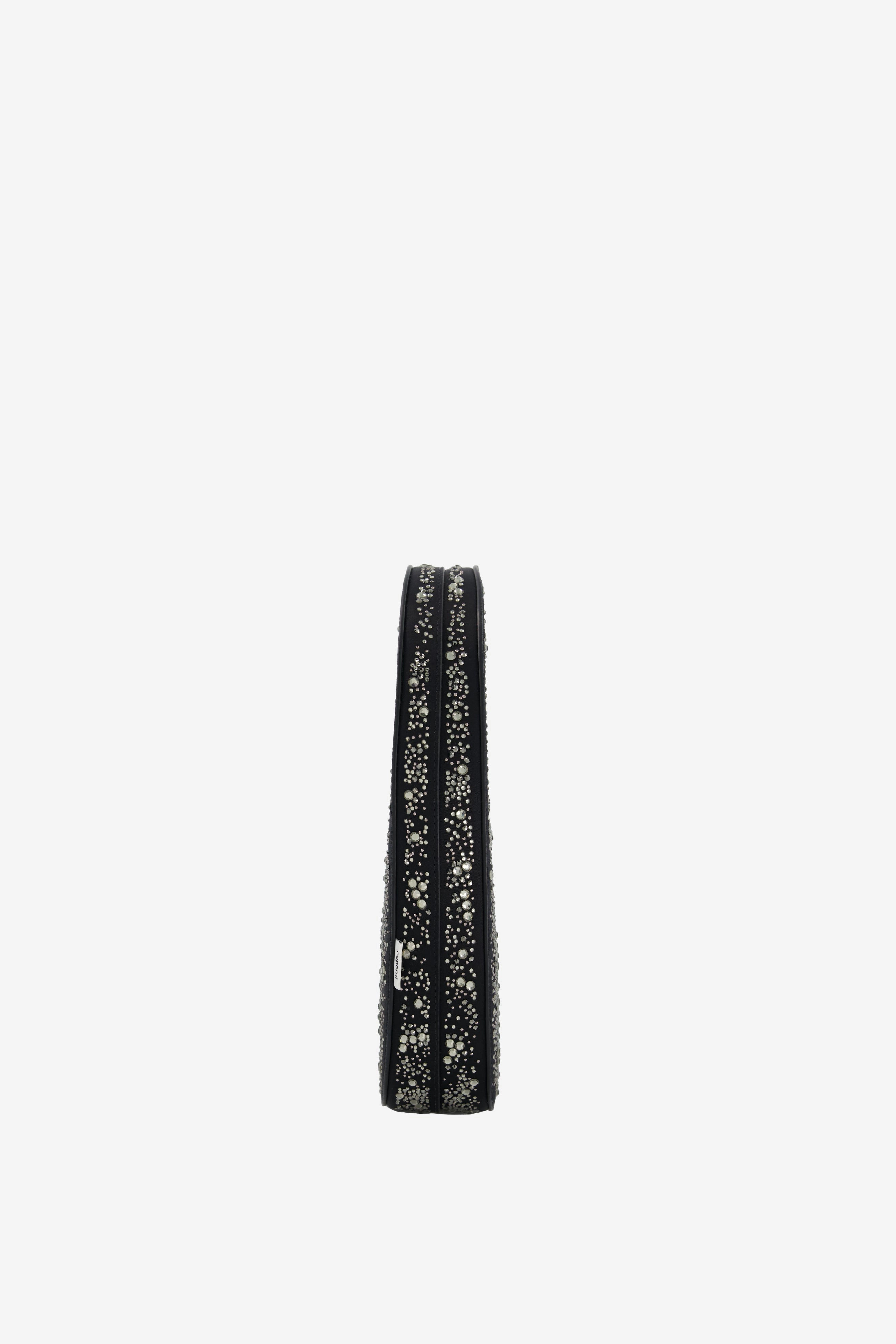 Crystal-Embellished Mini Swipe Bag