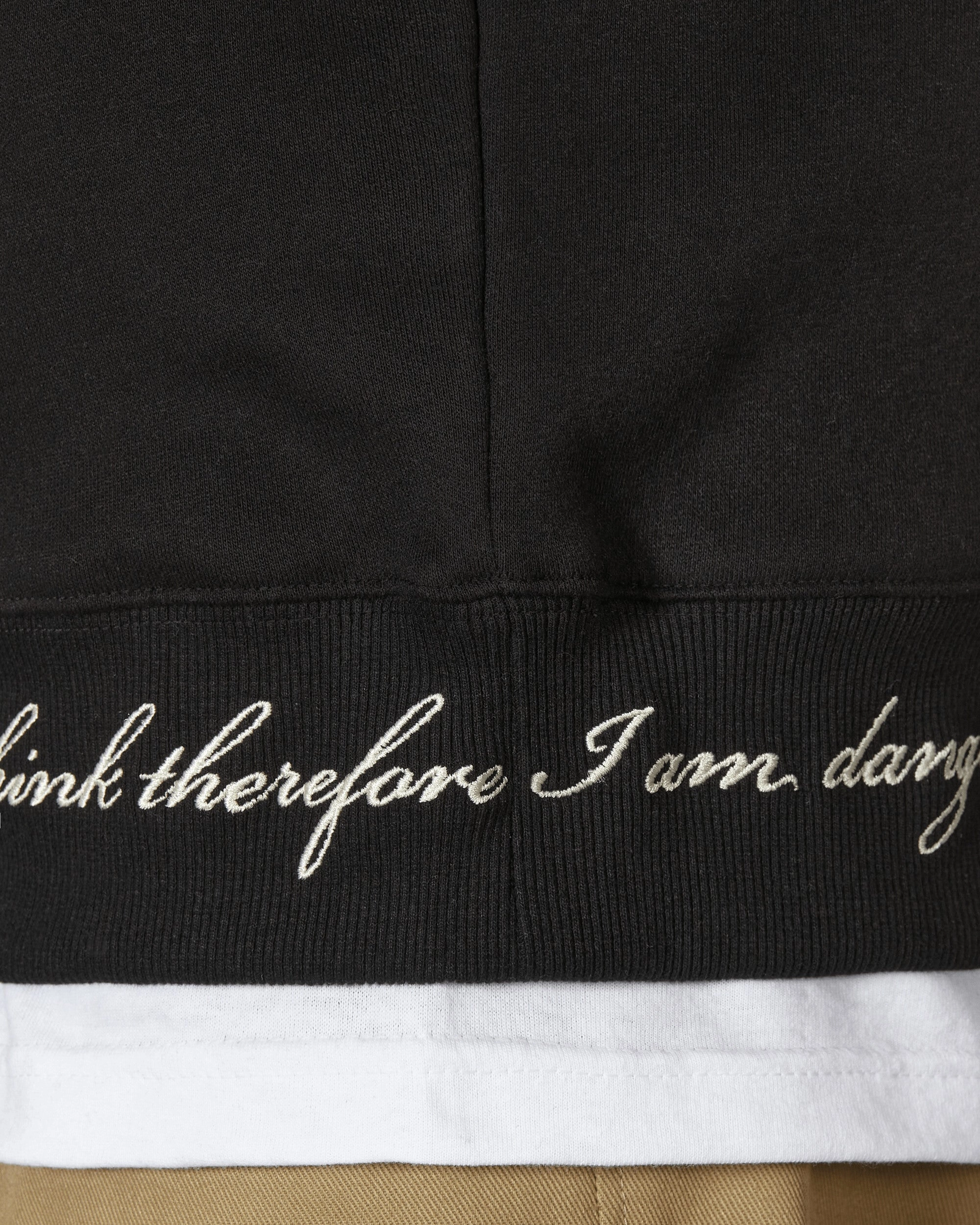 Discourse Hooded Sweatshirt Black