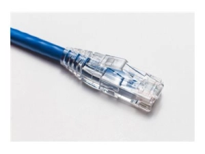 Fiber Cables Direct - Patch cable - TAA Compliant - RJ-45 (M) to RJ-45 (M) - 1 ft - CAT 6 - booted, snagless - blue FCDUS520V101