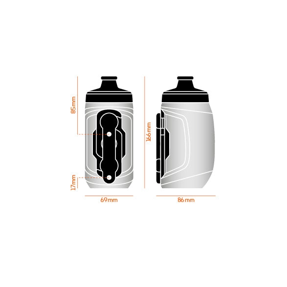 Fidlock Twist 450 Kids Bottle   Bike Base