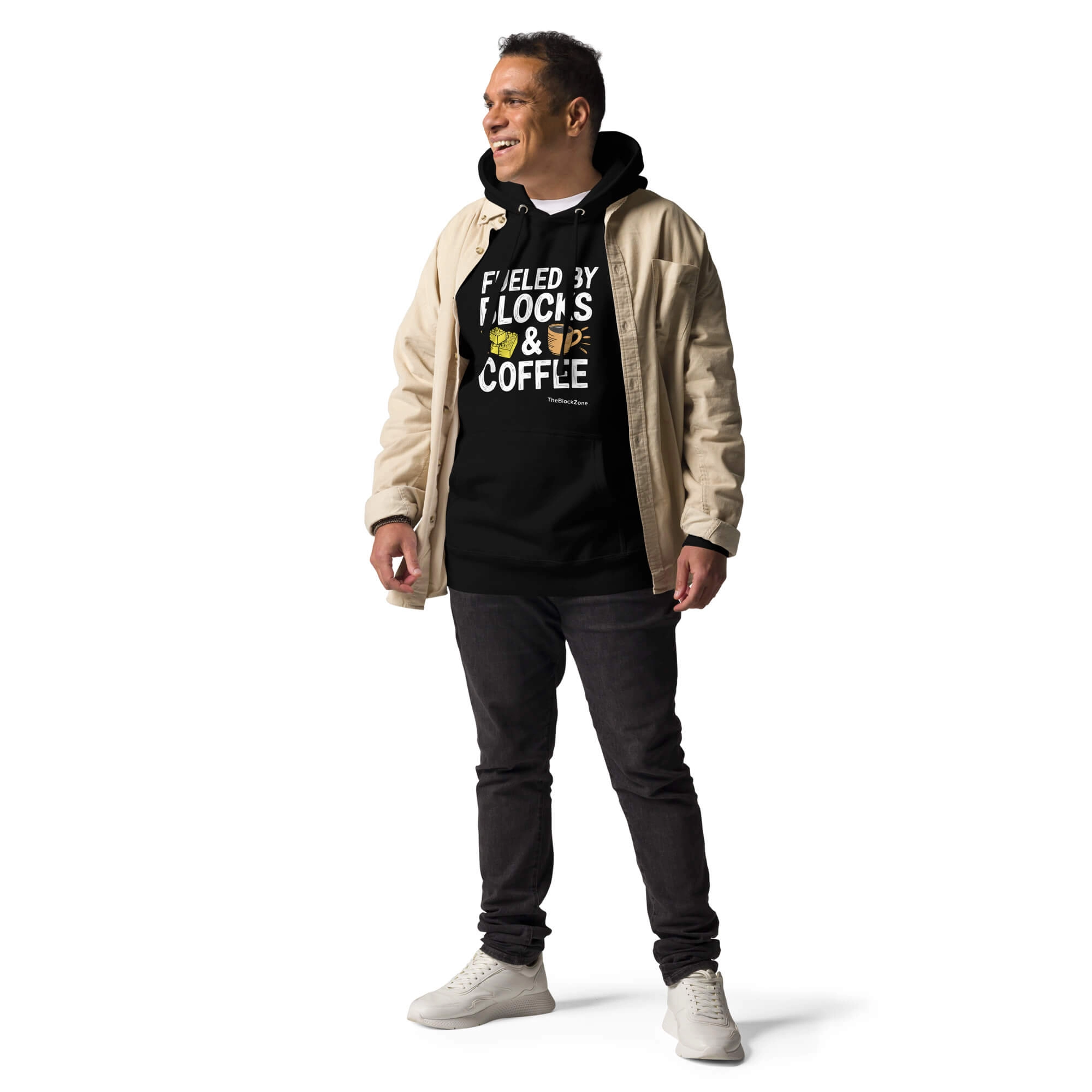 Fueled By Blocks & Coffee Hoodie