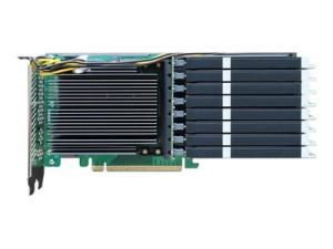 HighPoint RocketAIC 7749MW - Storage controller - 8 Channel - M.2 NVMe Card - RAID RAID 0, 1, 10 - PCIe 4.0 x16 RA7749MW-A32T0-0F
