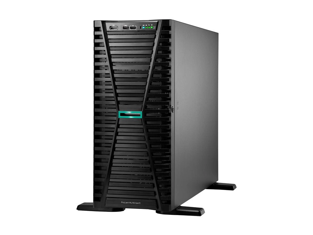 HPE ProLiant ML110 Gen11 Entry - Server - tower 4.5U - 1-way - 1 x Xeon Bronze 3408U / up to 1.9 GHz - RAM 16 GB - SATA - hot-swap P60805-001