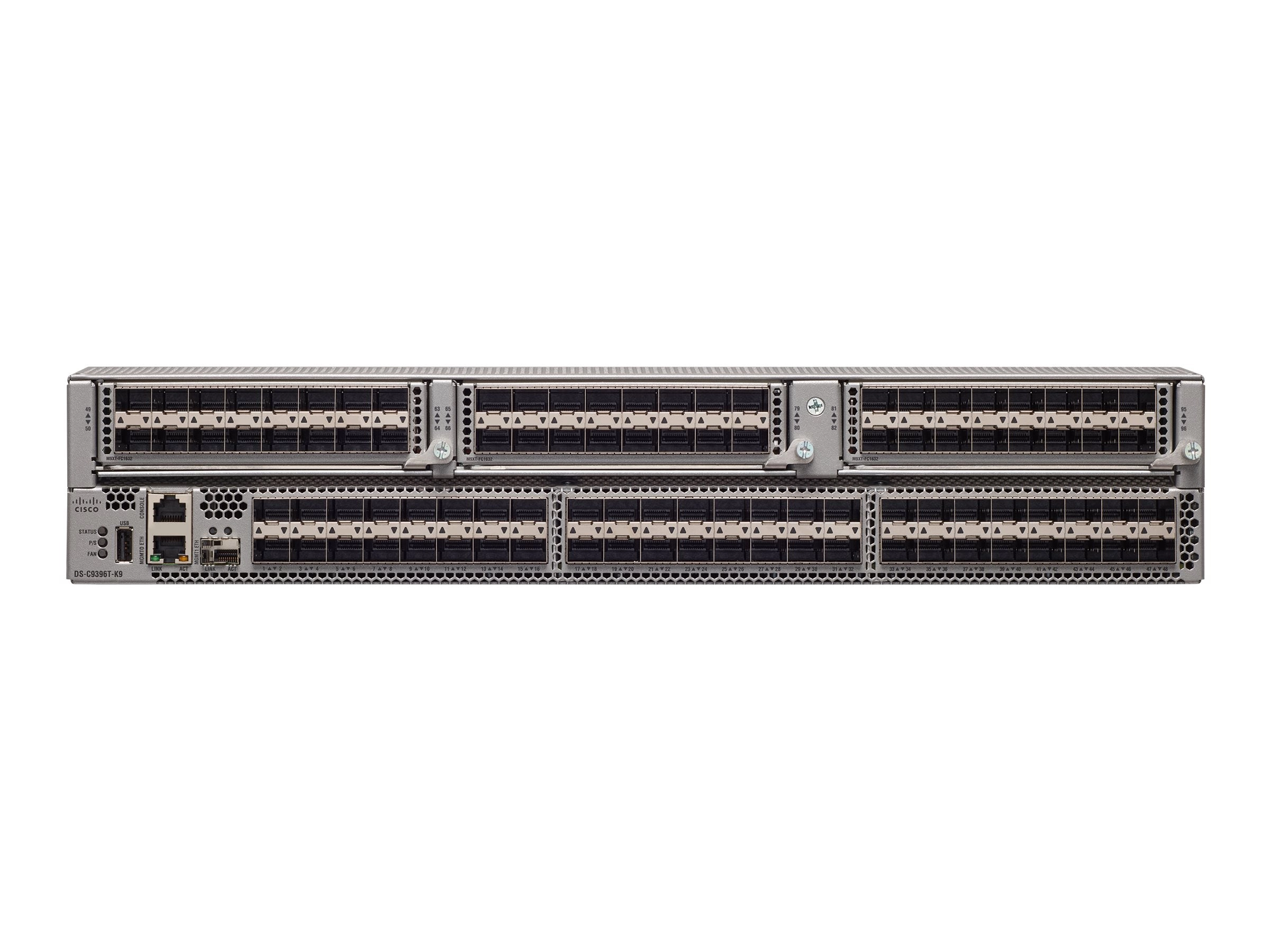 HPE StoreFabric SN6630C - Switch - managed - 96 x 32Gb Fibre Channel SFP  - rack-mountable - with 96x 32 Gbps SW SFP  transceiver R4D92A#ABA