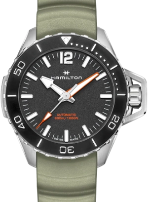 Khaki Navy Frogman Auto Black Ref. H77825331