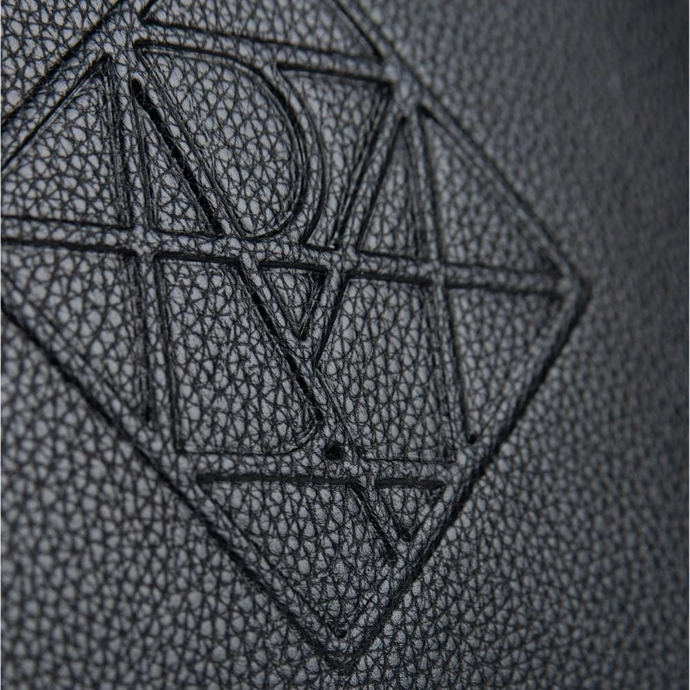 Le Kayla - Sac à main bandoulière en cuir vegan noir