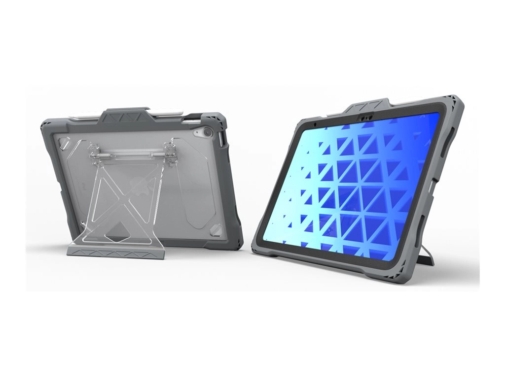 MAXCases Shield Extreme X2 - Protective case for tablet - rugged - thermoplastic polyurethane (TPU) - black, gray APSXX2IP10BLK