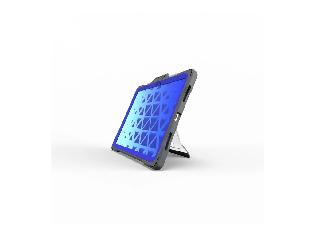 MAXCases Shield Extreme X2 - Protective case for tablet - rugged - thermoplastic polyurethane (TPU) - gray, blue APSXX2IP10BLU