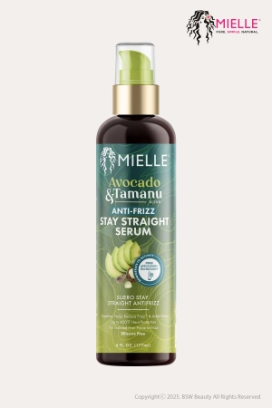 MIELLE AVOCADO & TAMANU ANTI-FRIZZ STAY STRAIGHT SERUM 6oz