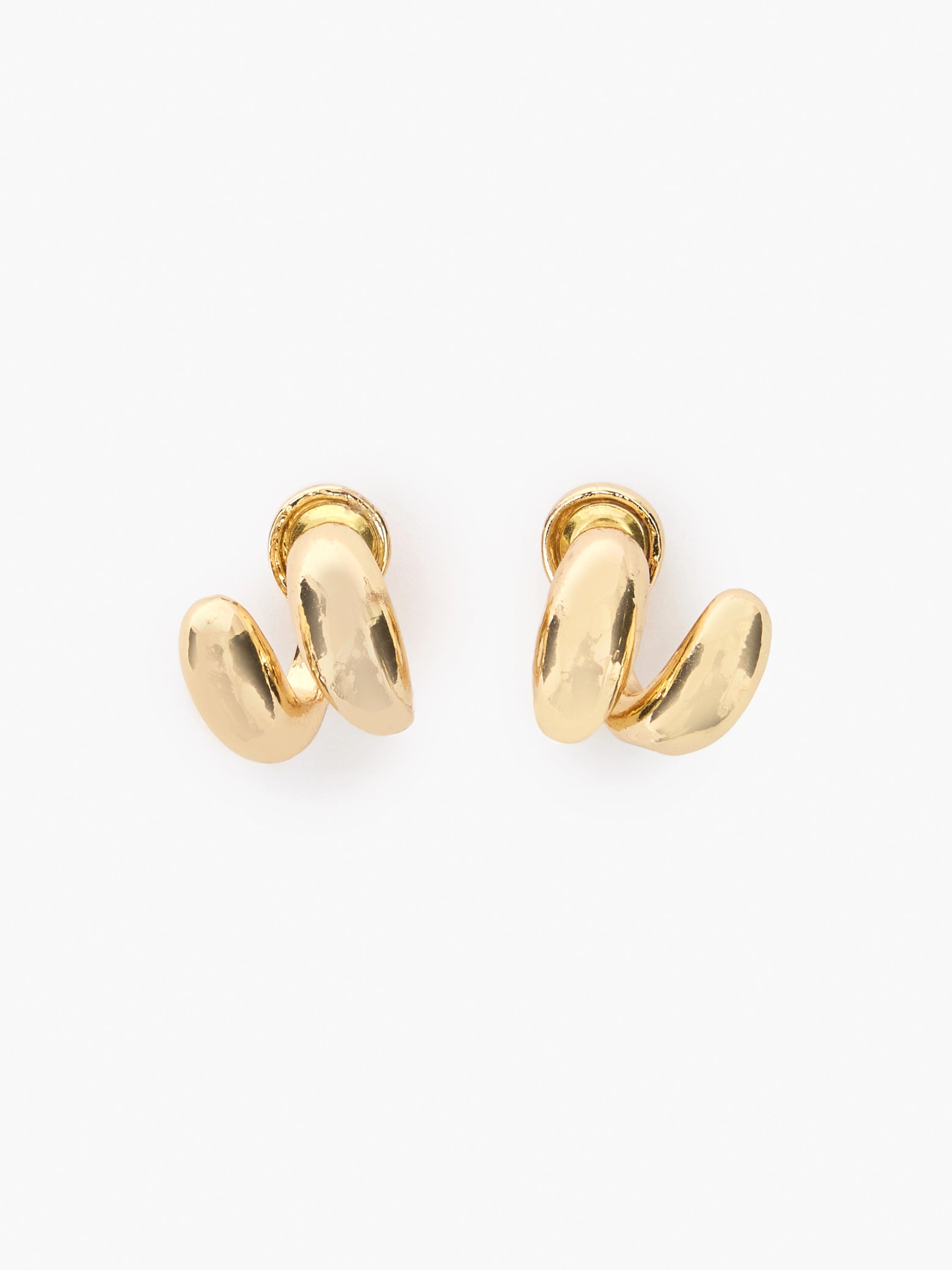 Mini Twisted Double Stud Earrings