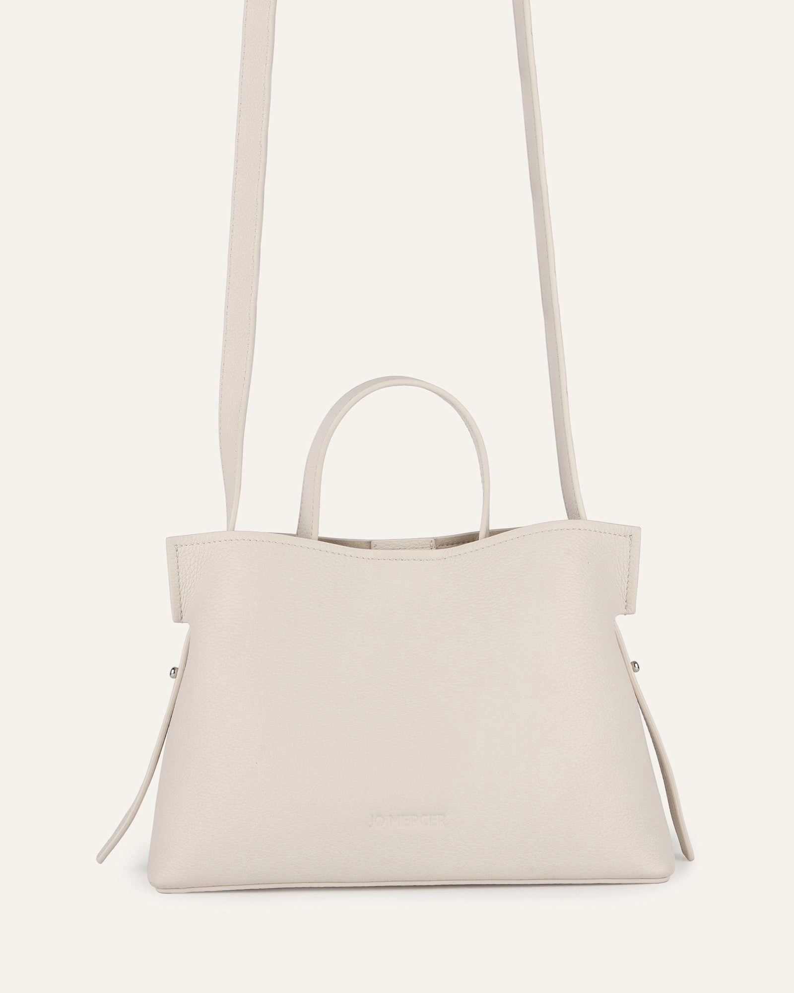 MISHI CROSSBODY BAG OFF WHITE LEATHER