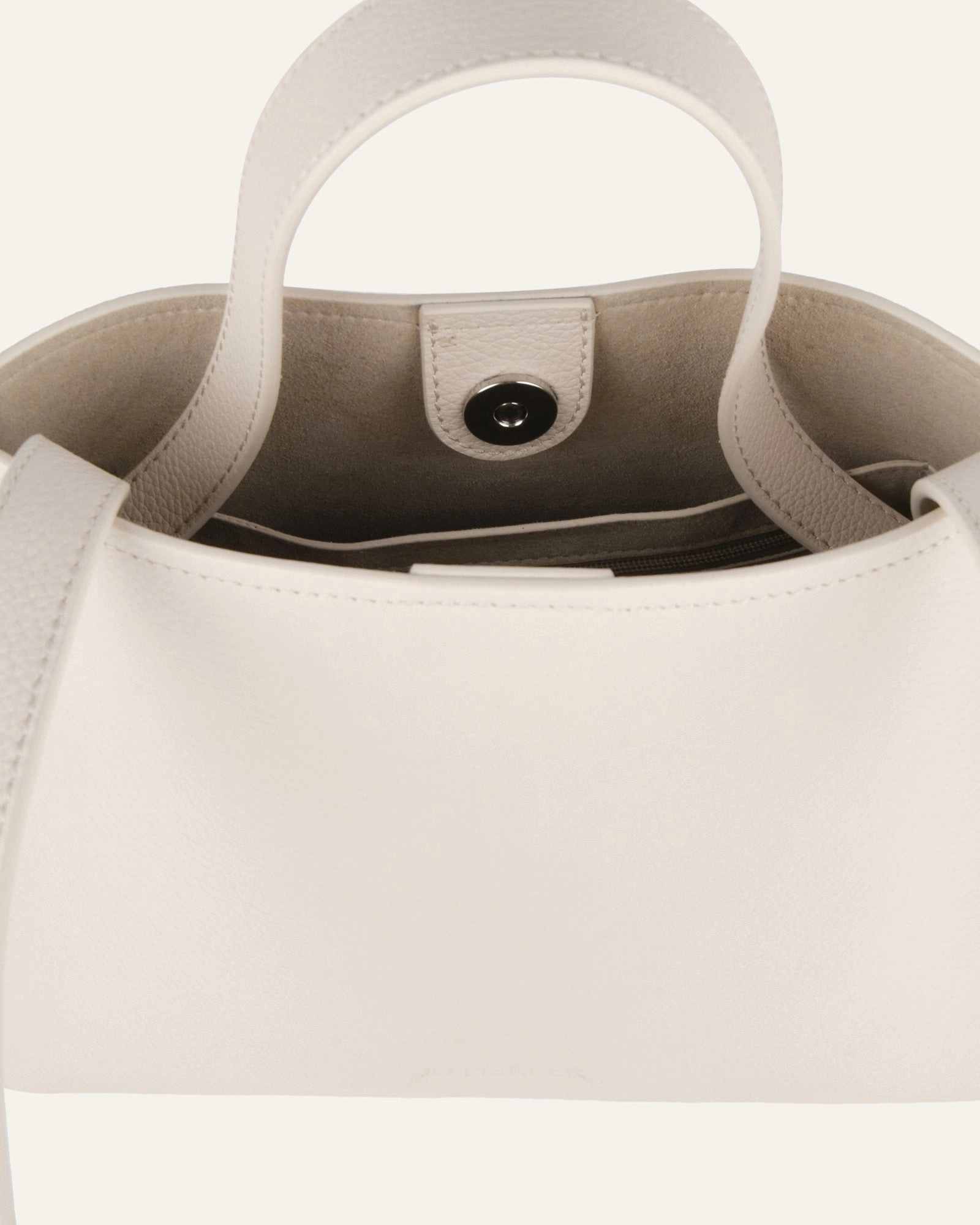 MISHI CROSSBODY BAG OFF WHITE LEATHER