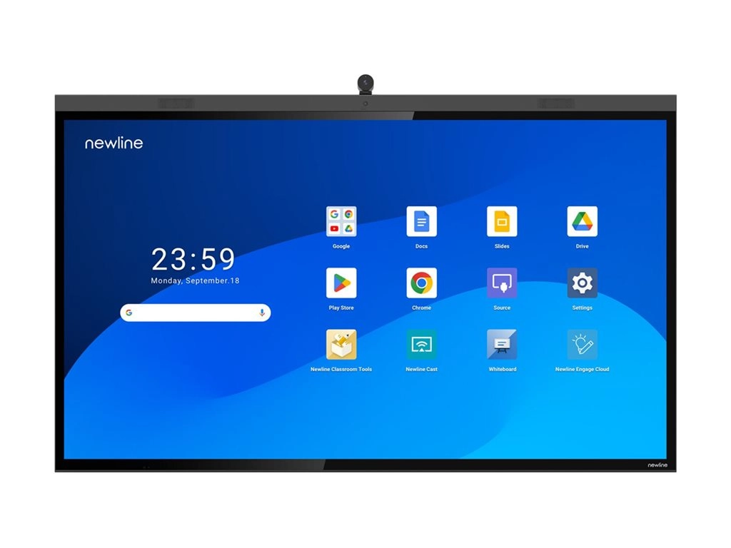 Newline TT-7524ZPRO-UC - 75 Diagonal Class Z Pro Series LED-backlit LCD display - interactive digital signage - with touchscreen
