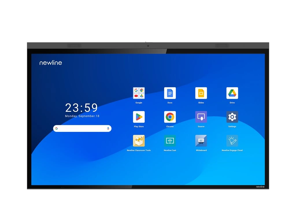 Newline TT-7524ZPRO-UC - 75 Diagonal Class Z Pro Series LED-backlit LCD display - interactive digital signage - with touchscreen