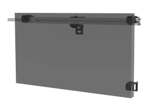 Peerless-AV SEAMLESS Kitted Series - Mounting kit (wall mount) - for 7x7 dvLED video wall - universal - aluminum frame - black DS-LEDUNV610-7X7