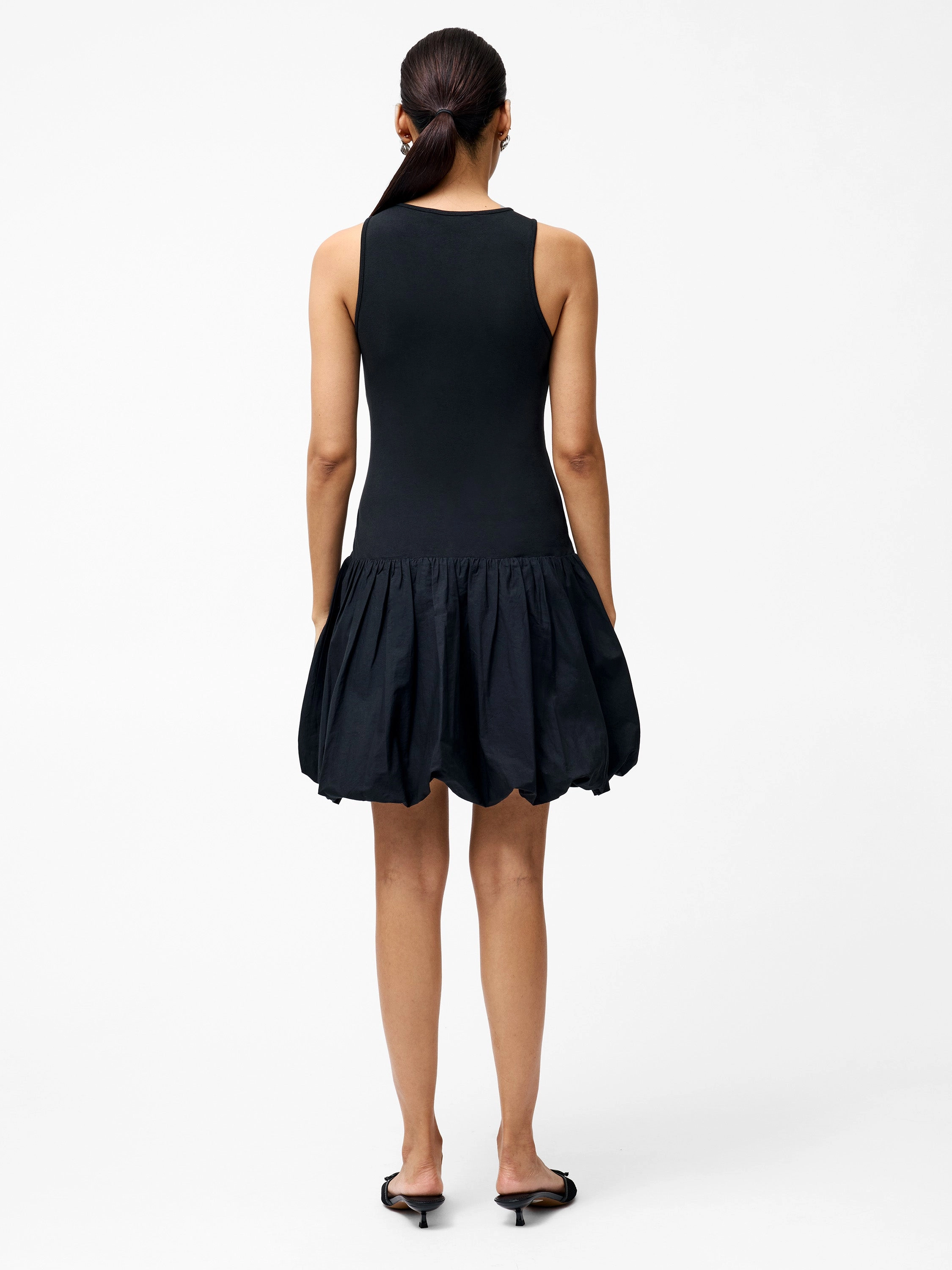 Phoebe Bubble Hem Mini Dress