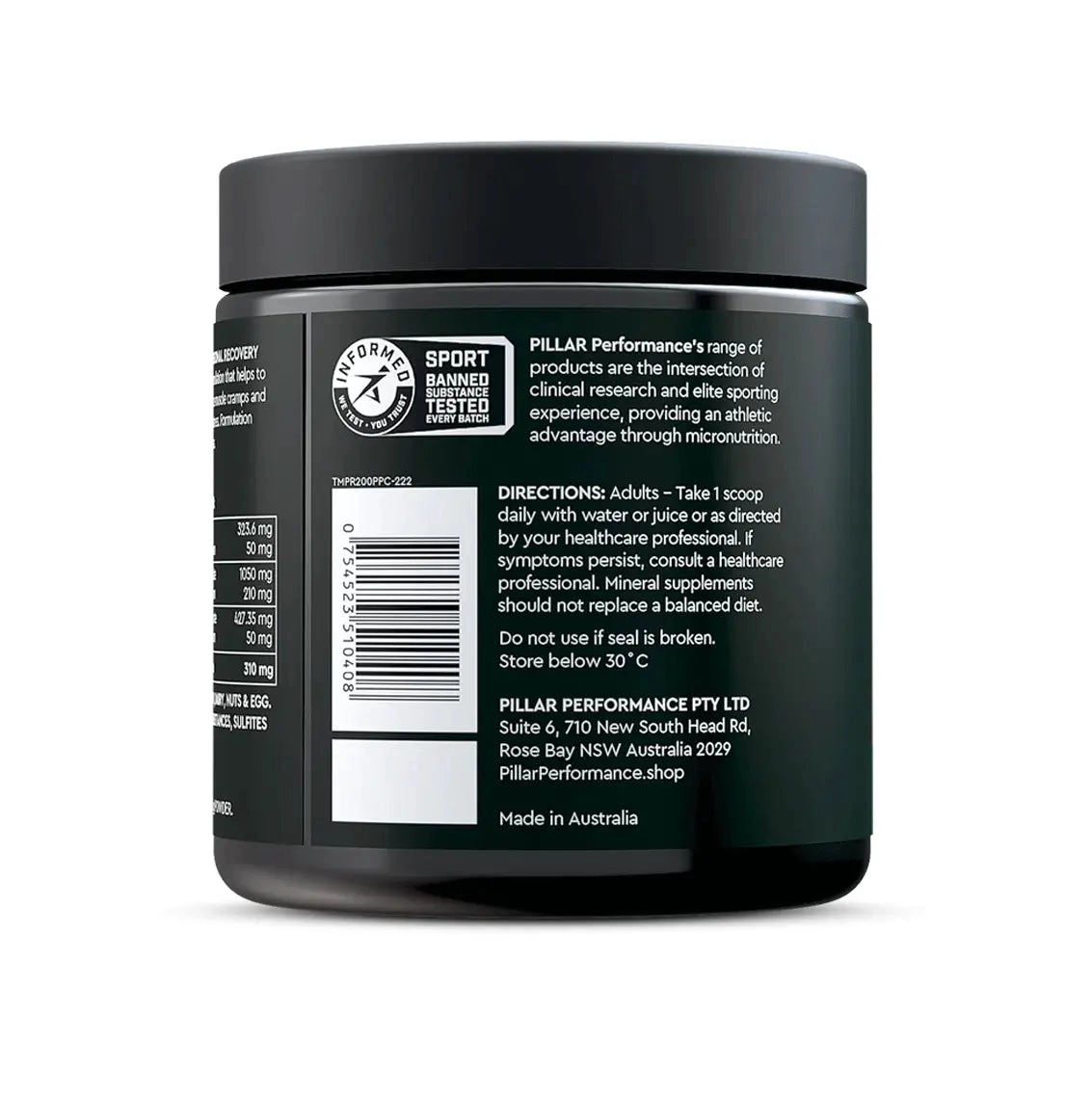 PILLAR Performance Ultra Immune C Powder