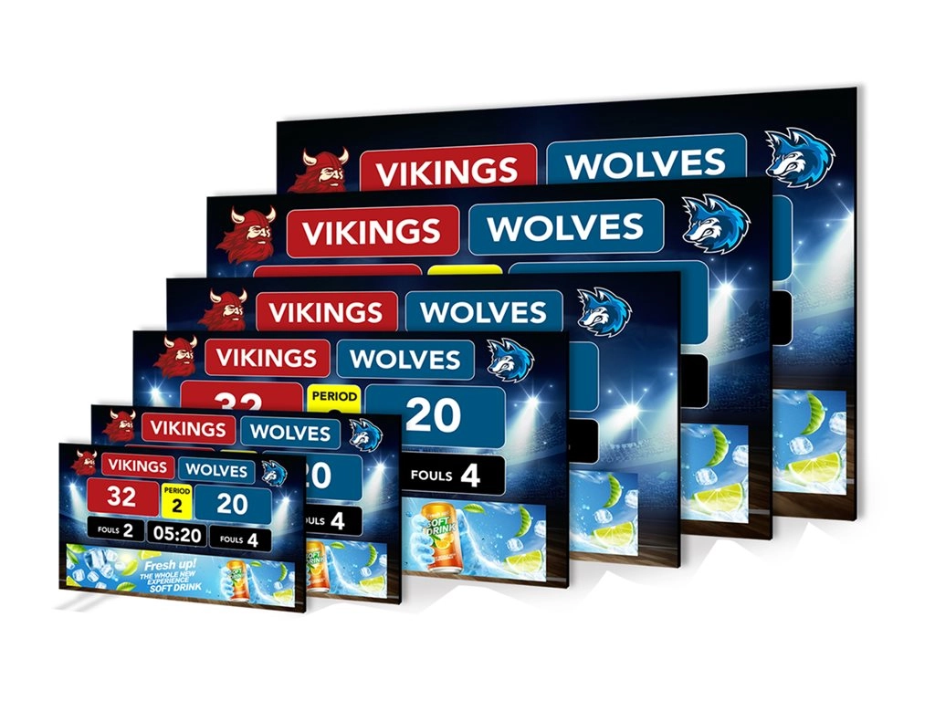 Planar SBI-16x9 - Scoreboard Complete Series LED video wall - digital signage - 1280 x 768 230",Planar SBI-16x9 Scoreboard Complete 998-3571-00
