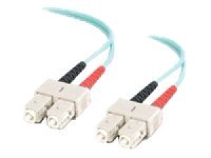 Quiktron Value Series - Patch cable - SC multi-mode (M) to SC multi-mode (M) - 5 m - fiber optic - duplex - 50 / 125 micron - 852-442-017