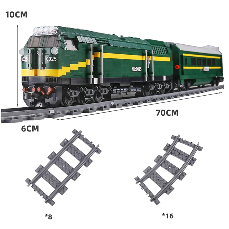 Remote Controlled Diesel Locomotive 2085pcs