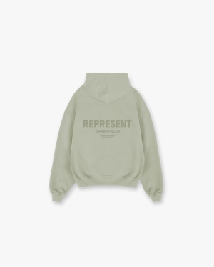Represent Owners Club Hoodie - Pastel Green