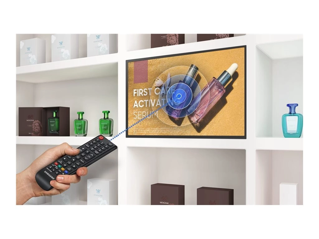 Samsung QB24C - 24 Diagonal Class (23.8" viewable) - QBC Series LED-backlit LCD display - digital signage - Tizen OS - 1080p