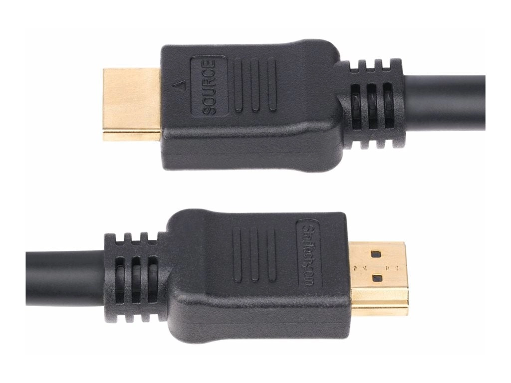 StarTech.com 15m Active HDMI 2.0 Cable, CMP, Plenum Rated, 4K 60Hz - High Speed - HDMI cable - HDMI male to HDMI male - 49 ft HD2AP-15M-HDMI-CABLE