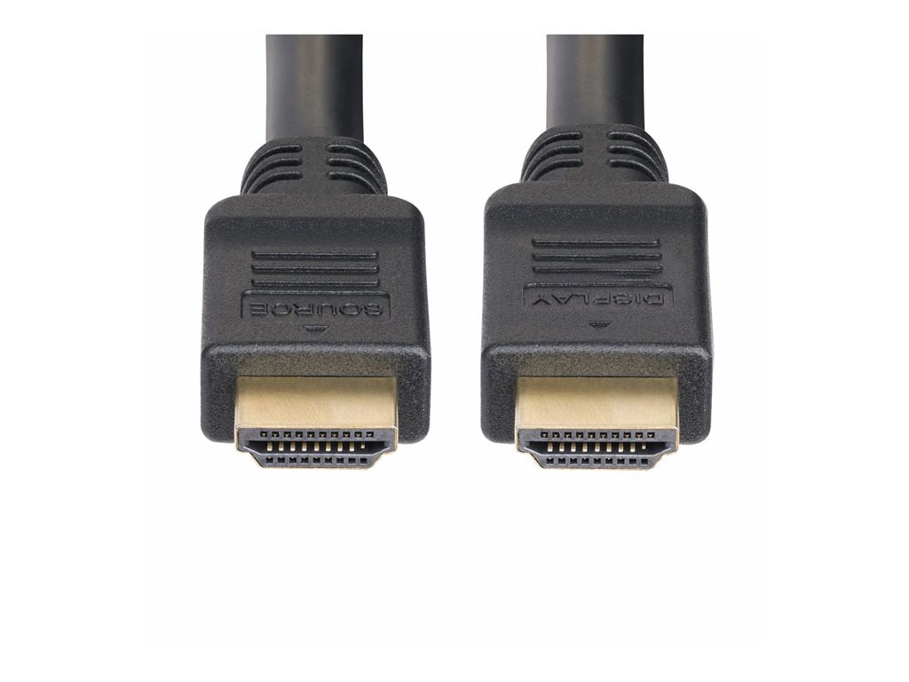 StarTech.com 15m Active HDMI 2.0 Cable, CMP, Plenum Rated, 4K 60Hz - High Speed - HDMI cable - HDMI male to HDMI male - 49 ft HD2AP-15M-HDMI-CABLE
