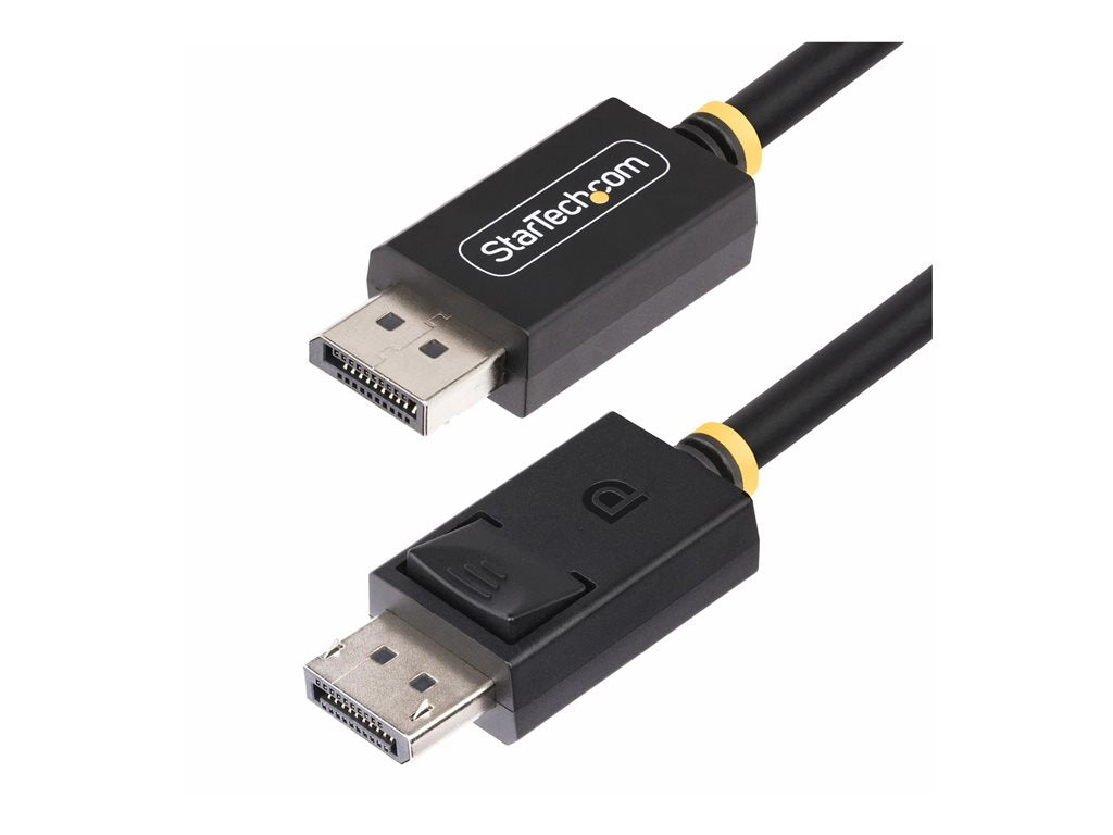 StarTech.com 6ft DisplayPort 2.1 Cable, VESA-Certified, DP40 DP 2.1 Cable - DisplayPort cable - DisplayPort (M) latched to DisplayPort DP21-6F-DP40-CABLE