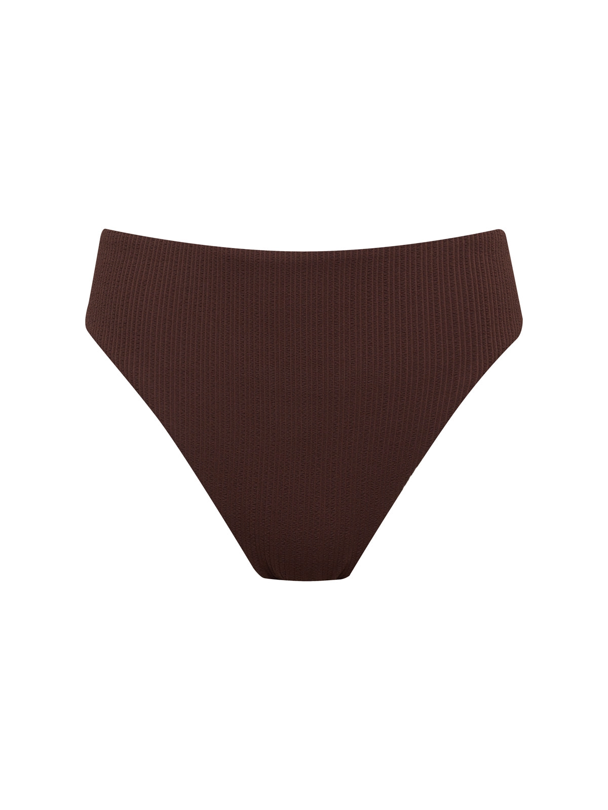 Stay Connected High Rise Bikini Bottom Espresso