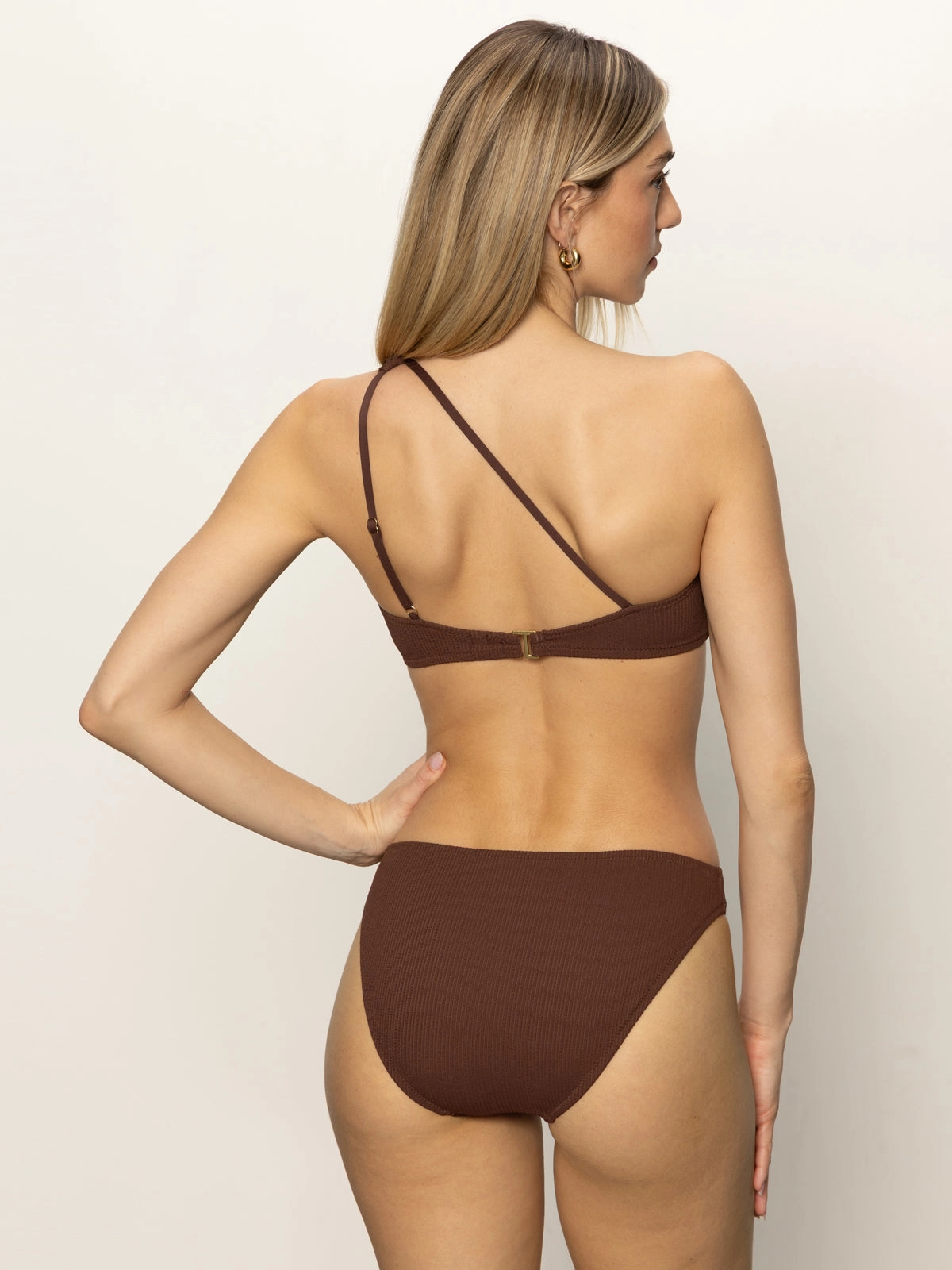 Stay Connected Hipster Bikini Bottom Espresso