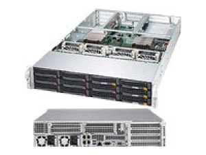 Supermicro SuperServer 6028U-E1CNRT  - Server - rack-mountable - 2U - 2-way - no CPU - RAM 0 GB - PCI Express - hot-swap 3.5 SYS-6028U-E1CNRT 