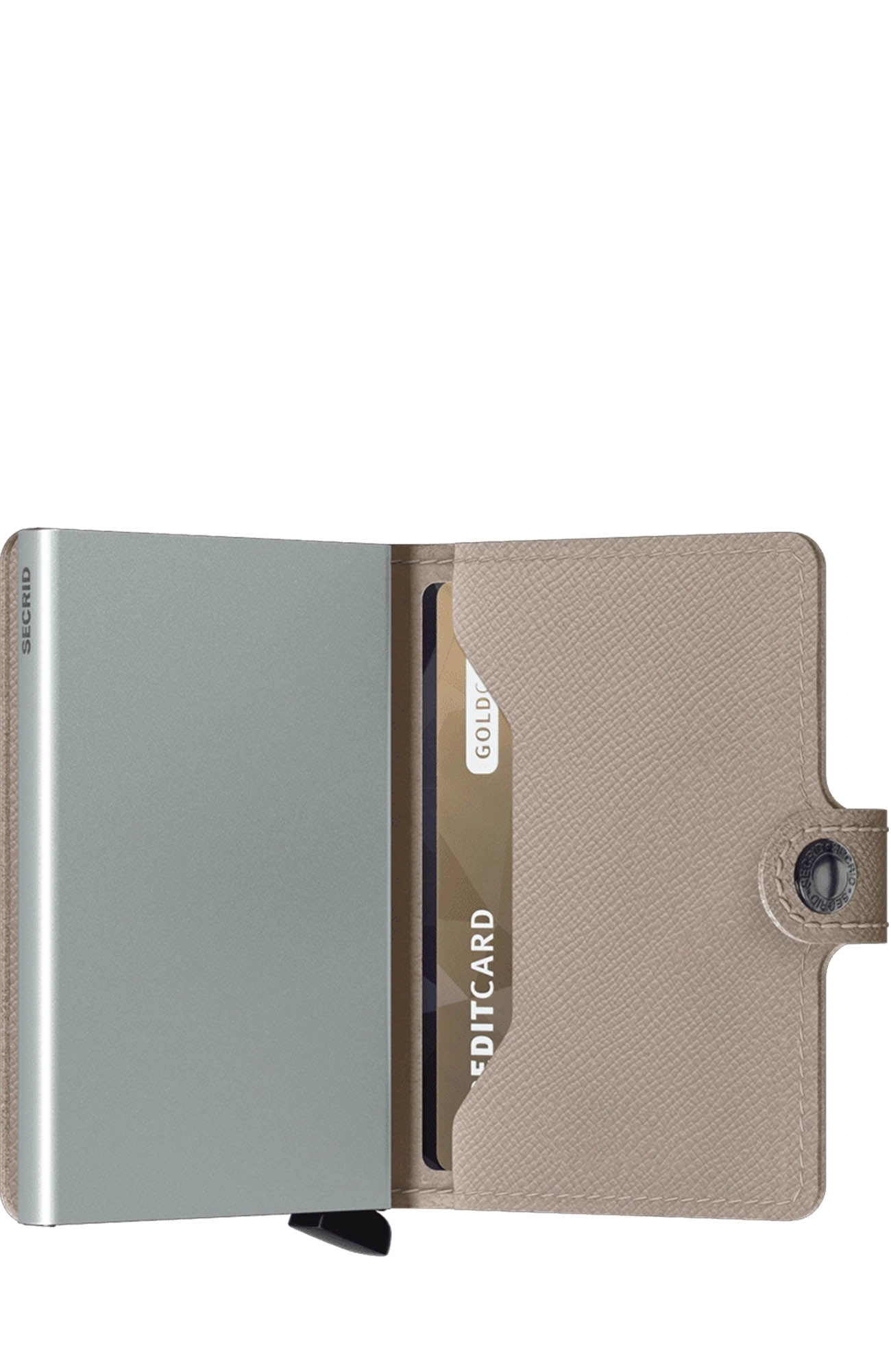 Taupe Camo Mini Crisple Wallet