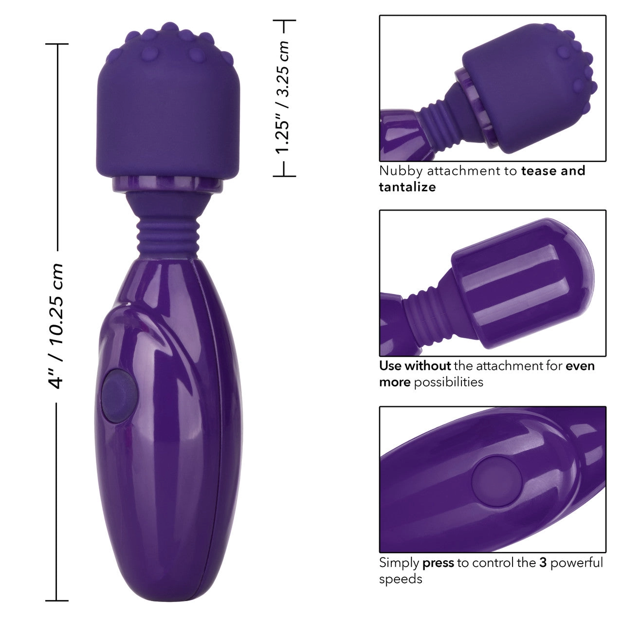 Tiny Teasers Nubby Mini Wand