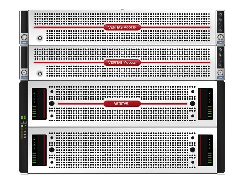 Veritas Access 3350 Appliance - Config A - hard drive array - 1272 TB - 82 bays (SAS-3) - HDD 10 TB x 82 - Gigabit Ethernet, 32929-M0033
